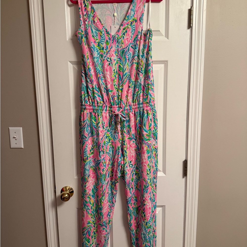 Lilly Pulitzer Tropical Print Romper